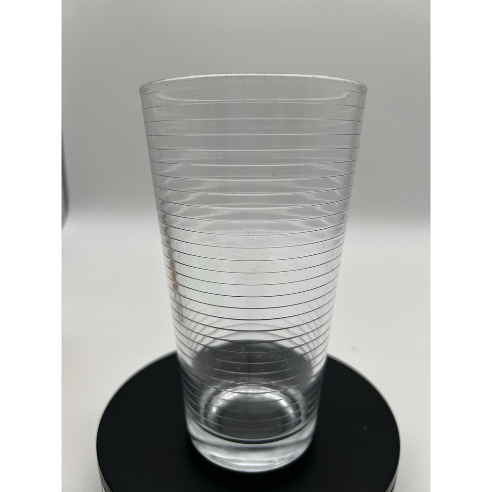 PASABAHCE Doro 16 Oz‎ Clear Glass Tumbler/Glasse Horizontal Lines